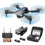 Wipkviey T27 Dron con Cámara 1080P HD, Mini Dron para Niños y Adultos, Motor sin Escobillas, Dron Cuadricóptero Plegable con Control Remoto, Juguete Eléctrico Multifuncional con Transmisión WiFi
