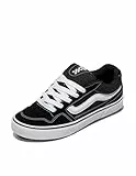 Vans Caldrone, Zapatillas para Hombre, SUEDE/MESH BLACK/WHITE, 44 EU