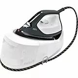 AEG ST6-1-8EG Centro de Planchado a Vapor, Potencia 2400 W, Depósito Extraíble 1.2 litros, 6 bares de presión de vapor, Sistema Antical, Suela Acero Inoxidable Anodizado, Gris