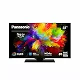 Panasonic TV-48Z80AEZ, Z80 Series 48 Pulgadas 4K Ultra HD OLED Smart TV, 2024, Fire TV, Dolby Vision y Atmos, Modo de Juego Extreme, Control De Voz Alexa, Airplay, Negro