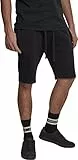 Urban Classics Basic Sweat Hombre Pantalones Cortos Negro M 100% algodón