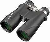 Bresser 1821051 Condor Techo – Prismáticos 10 x 50 Impermeable con Relleno de nitrógeno y UR de Recubrimiento Multicapa Negro