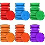 Pastillas de Baño Color para Niños - 6 Colores Total 48 Pastillas de Baño de Color, Juego de Bombas de Baño de Calidad Alimentaria para el Baño de los Niños - Respeta La Piel, No Deja Manchas