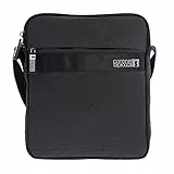 Coronel Tapiocca Bolso Bandolera para Hombre Amancio, Negro, 23x6x28 cm