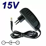 Top CHARGEUR * Adaptador Alimentación Cargador Corriente 15V Reemplazo Recambio Altavoz Portátil B&O Play by Bang & Olufsen BeoPlay A2