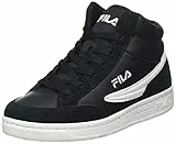 Fila Crew Mid Teens, Zapatillas Unisex niños, Negro, 38 EU