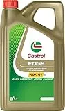 CASTROL Aceite de motor 5W-30 EDGE Aceite para motor ACEA C3 API SN API CF C3 5L