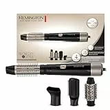 Remington Cepillo de Aire Blow Dry & Style - Moldeador Pelo, 4 Accesorios, Iónico, Moldea y da Volumen, Cepillo Secador, Optimo Melenas Medias o Largas, 1000 W, 2 Temperaturas Y 2 Velocidades - AS7500