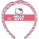 Accesorio Pelo Diadema Infantil Hello Kitty - Diadema de Tela Suave y Cómoda Para Niñas, Ideal Para Todo Tipo de Peinados