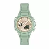 Lacoste Reloj de Cuarzo Multifuncional Analógico-Digital para Mujer Colección LC33 con Correa de Silicona Verde - 2001433