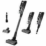 Bissell PowerClean FurGuard, Aspiradora Sin Cable, Motor 280W, Aspiradora Escoba, Rodillo Autolimpieza, Luces FurFinder, Autosoportado, Filtro HEPA, 2500 mAh Batería Extraíble, 50 min, 4091N
