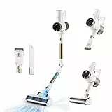 Ufesa Z5 Digital Aspiradora Escoba Flex sin Cable, 300W, Pantalla Táctil, Autonomía 40 min, Aspiradora de Mano, Cepillo Multisuperficie con Luz, 3 Modos, 25KPa, Accesorios Suelo/Coche/Animal/Alfombra