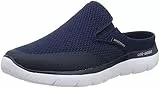 Skechers SUMMITS VINDICATOR, Zapatillas para Hombre, Navy Textile/Trim, 41 EU