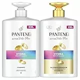 Pantene Pro-V Hydra Revitaliza Champú 1000ml para Pelo Normal y Seco. Nutre y Protege los Enlaces. Sin Aceites Minerales Tecnología Active Nutri-Plex