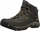 KEEN Targhee 3 Mid Waterproof, Zapatos para Senderismo, Hombre, Black Olive Golden Brown, 43 EU