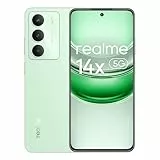 realme 14x 5G Smartphone 6+128GB, Pantalla Eye Comfort 120Hz, cámara nítida de 50MP, batería de Larga duración 5000mAh, Resistencia a los Golpes de Nivel Militar, Octa-Core, Verde (sin Adaptador)
