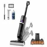 EUREKA RapidWash NEW730 Aspiradora Fregadora Sin Cable en Seco y Húmedo, Posición Baja de 170°, 21600 Pa, Lavado con Agua Caliente a 85°C, Secado en 5 Minutos, Autolimpieza, Antienredos
