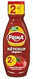 Prima Ketchup Original, Elaborado con Tomates Españoles, 530 g