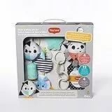 Tiny Love Magical Tales Black & White Set de regalo, set de regalo para bebé con juguetes para el desarrollo, 4 juguetes portátiles seleccionados a mano, desde el nacimiento.