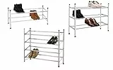 Maxell Power CE Zapatero METALICO 3 Modelos 2 BALDAS 3 BALDAS 4 BALDAS EXTENDIBLE Zapato Guarda ZAPATETOS Metal Variantes Calidad (Metalico, 2 Baldas)