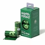 Earth Rated Bolsas para heces de perro, para mascotas a prueba de fugas y extragruesas, aptas para perros de cualquier tamaño, Rollos de recarga, aroma a lavanda, 120 unidades