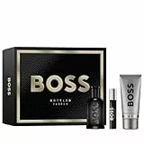 Hugo Boss Estuche BOSS para hombre de 3 piezas, Estuche festivo de perfumes BOSS Bottled