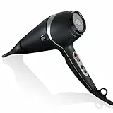 ghd Air - Secador de Pelo Profesional, Secado 2x Más Rápido, Reduce el Frizz, Boquilla de Precisión - Para Todo Tipo de Cabello - Color Negro, (Enchufe Europeo)