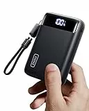 INIU Power Bank, Ultrapequeño 20000mAh 22,5W PD3.0 QC4.0 Bateria Externa Carga Rapida, USB C Input & Output Bateria Portatil, Powerbank Compatible con iPhone 17 16 15 14 Pro MAX Plus, Samsung, Xiaomi