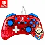 PDP - Rock Candy Mando con Cable para Nintendo Switch Mario (Nintendo Switch)