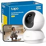 Tapo C200 - Cámara IP WiFi 360° Cámara de Vigilancia FHD 1080p,Visión Nocturna, Notificaciones en Tiempo Real, Admite Tarjeta SD,Detección de Movimiento,Control Remoto,Compatible con Alexa