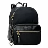 Pepe Jeans Morgan Mochila Casual Negro 20x25,5x10 cms Poliéster con detalles en Piel Sintética 5,1L by Joumma Bags