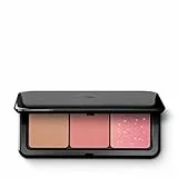KIKO Milano - Multi Finish Trio Blush & Bronzer Palette 02, Paleta Para El Rostro Con 1 Bronceador Y 2 Coloretes Con Acabado Mate Y Metalizado, 1.0 unidad, 105 gr