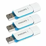 Philips Memoria USB de 16 GB, Paquete de 3 Unidades