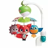Tiny Love Take-Along-Mobile, Movil Cuna Bebe Musical 3 en 1, 0+ Meses, Movil Bebe Silla de Paseo, Móvil Musical Portátil, 3 Conectores, 5 Melodías, 30 Min de Música Continua, Meadow Days