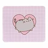 Grupo Erik Alfombrilla ratón Pusheen Rosa Kawaii - Alfombrilla Escritorio Mujer Impermeable y Antideslizante Mousepad | Accesorios Escritorio Gamer decoración, Tapete 23,5x19 cm