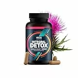 VECOS | Detox Depurativo Hígado y Colon | 100 Cápsulas | Diurético Natural | Cardo Mariano, Cúrcuma, Alcachofa, Diente de León y Jengibre | Drenante, Desintoxicante, Limpieza Colon Intestinal