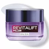 L'Oréal Paris Crema de Día Rellenadora Anti-edad Revitalizante Revitalift Filler, Antiarrugas y Volumen, Con Ácido Hialurónico Concentrado, Acabado no graso, 50 ml