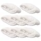 8 almohadillas de microfibra de repuesto para limpiadores de vapor, para Wagner para PurSteam para Dupray, paños lavables