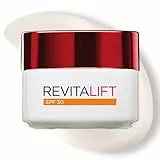 L'Oreal Paris Revitalift Crema de Día Anti-edad Hidratante con Protección Solar SPF 30, Antiarrugas y Extra Firmeza, 50 ml
