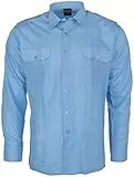 Mil-Tec Camisa-10931011 Camisa, Azul Claro, Medium Unisex Adulto