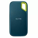 SanDisk 2TB Extreme SSD portátil, USB-C, Memoria de estado sólido NVMe externa, hasta 1050 MB/s, Clasificación IP65 de resistencia al agua y al polvo - Monterey