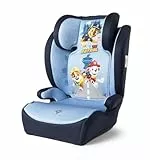 Tataway Paw Patrol i-Size, Asiento elevador 15-36 kg (3,5-12 años), 100-150 cm, Grupo 2/3, instalación con cinturón de 3 puntos, azul