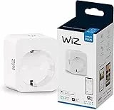 Wiz - Enchufe inteligente Wi-Fi, controla con App, compatible con Alexa y Google Home