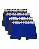 Dim Boxer Ecodim Coloridos Y Con Logo Cotton Stretch Niño x4, Multicolor, 16 años
