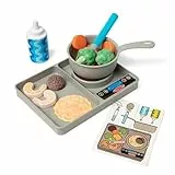 Melissa & Doug - Water Wow! Set de Juego de Cocina: Juego de Comida de Juguete Que Cambia de Color, 19 Piezas - 6074892 - Manualidades Niños - Regalo Niño 3 años + - Accesorios Cocinita Infantil