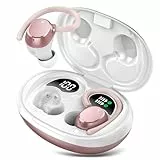 QXQ Auriculares Inalambricos Deportivos, 60H Cascos Inalambricos in Ear 5.3 HiFi Estéreo con 4HD Micro y Cancelacion Ruido ENC, Dual LED Pantalla, IP7 Impermeable