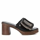 REFRESH 172522, Sandalia Mujer, Negro, 40 EU