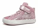 Geox J Kalispera Girl I, Sneakers Niñas, Rosa Dk Pink, 30 EU