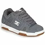 DC Shoes Stag Zapato, Multicolor (Grey/Gum), 43 para Hombre