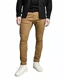 G-STAR Pantalones Skinny Chino 2.0 Vaqueros, Beige (Safari D21974-c105-b444), 34W / 32L Hombre